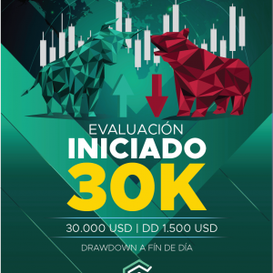 Evaluacion 30k Capital Partners ninja trader trading forex funded accounts